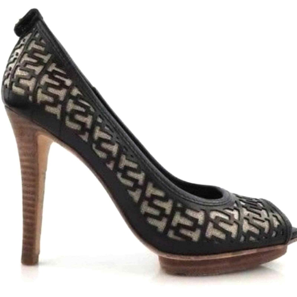 🌸Tory Burch| Signature Peep Toe Pums 10.5